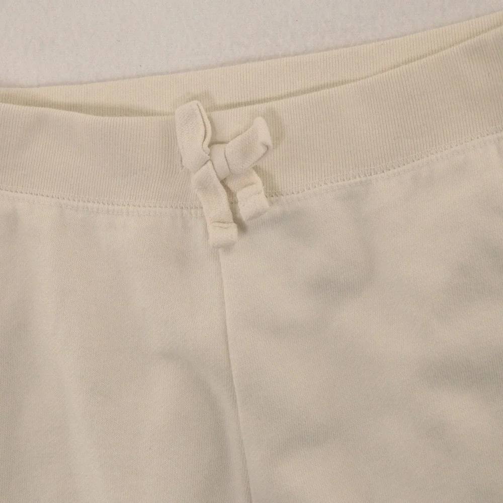 Polo Ralph Lauren Sweatpants Joggers Foil Logo Cream Kids Youth Large 12-14